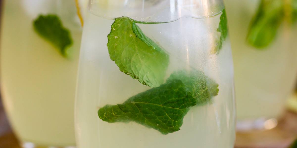 Refreshing Ginger Mint Lemonade | Pick Up Limes