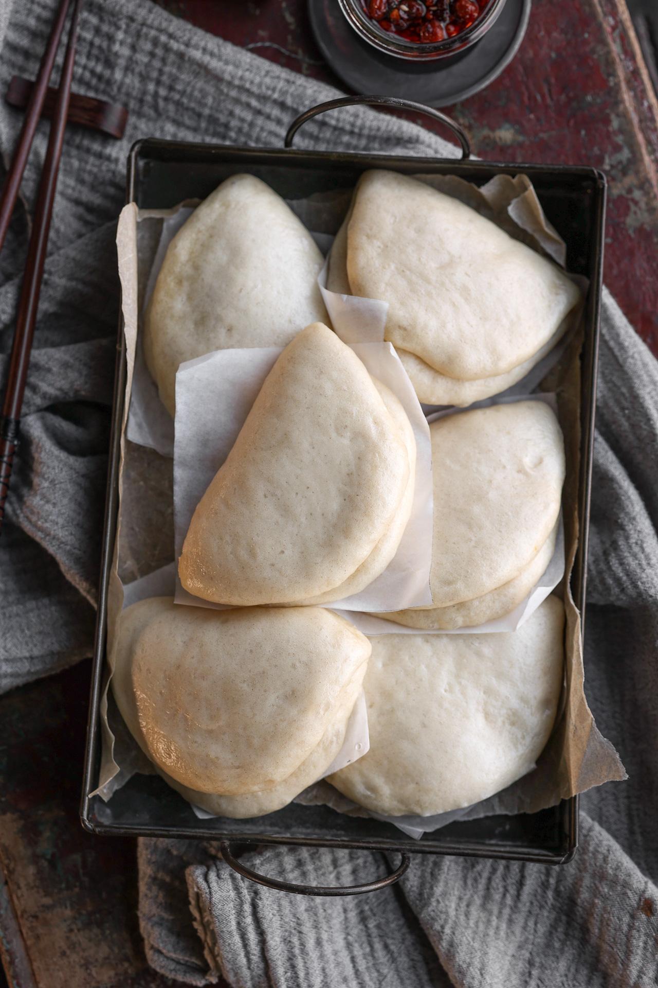 Main image of Lotus Leaf Bread - Steamed Chinese Buns