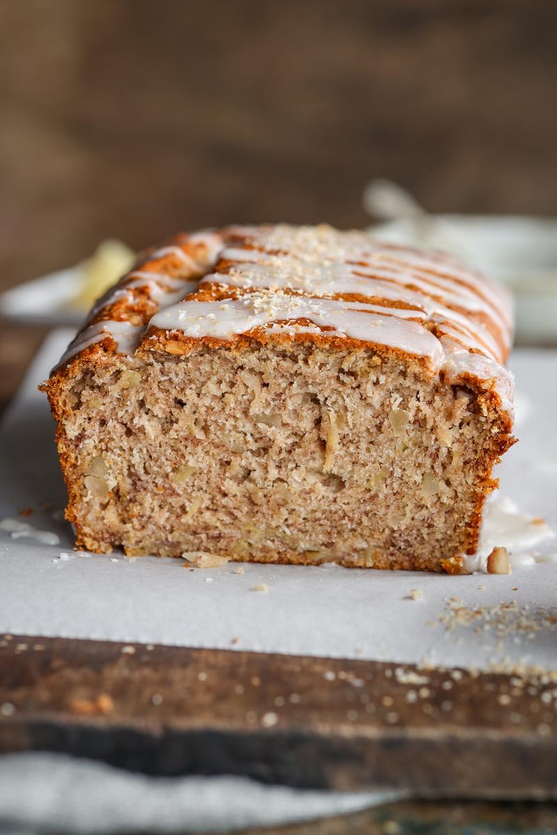 Process image of Pineapple & Coconut Banana Bread