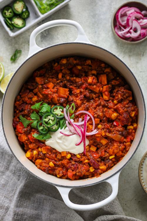 Easy Vegan Chili Pick Up Limes