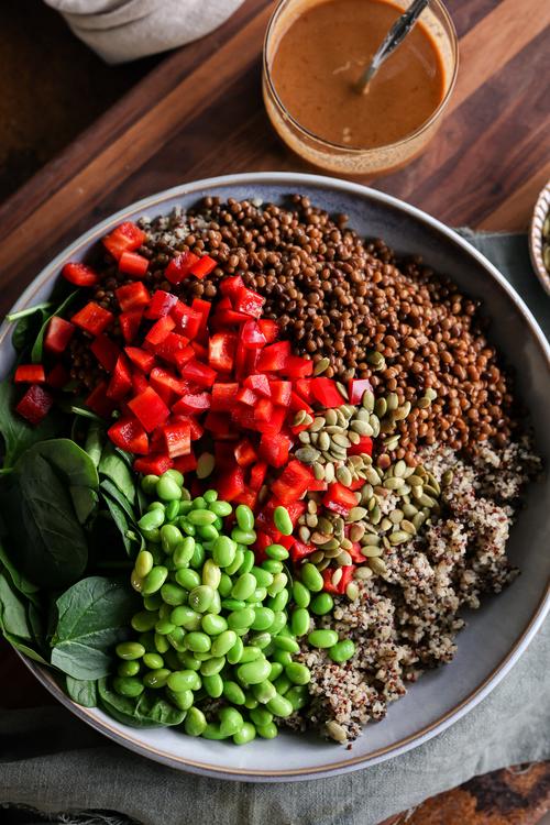 ProteinPacked Lentil & Quinoa Salad Pick Up Limes