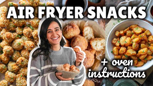 image of Easy AIR FRYER Snacks 🫒