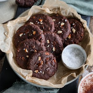 Almond Brownie Cookies | Pick Up Limes