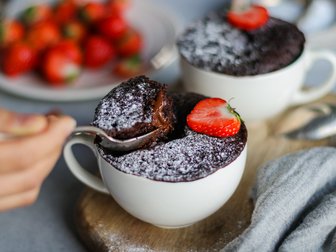 Double Chocolate Mug Cake | Pick Up Limes