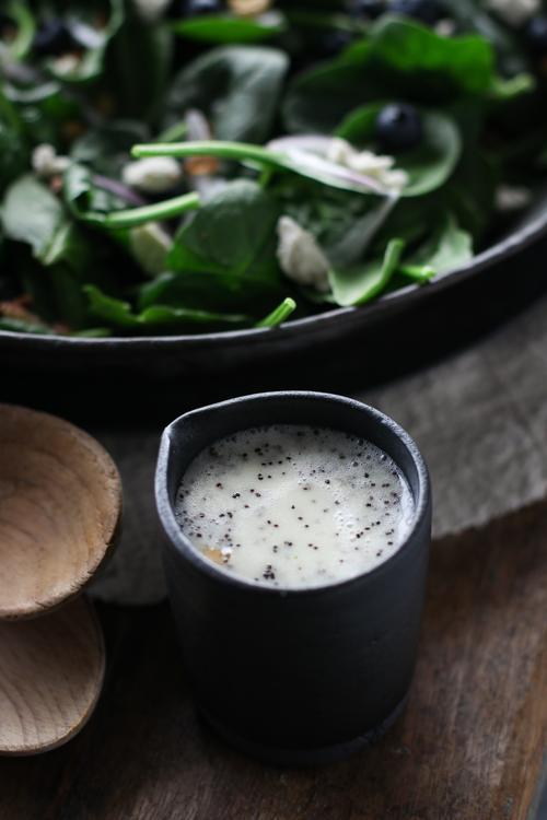 Spinach, Blueberry & "Feta" Salad Pick Up Limes