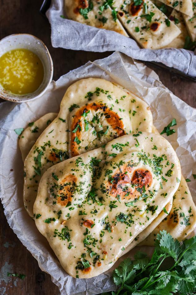 thumbnail image of Vegan Garlic Naan