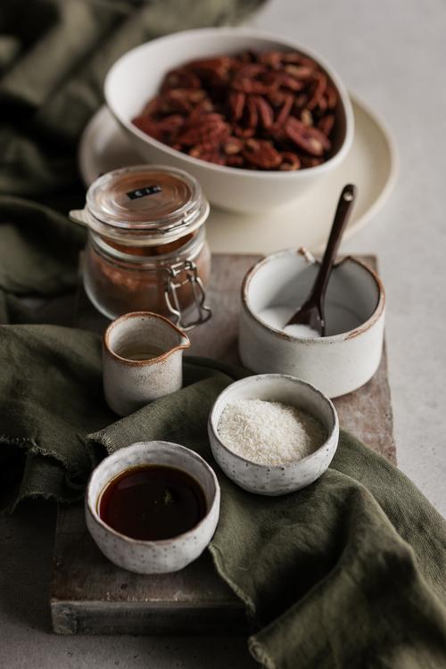 Candied Coconut & Cinnamon Pecans Pick Up Limes