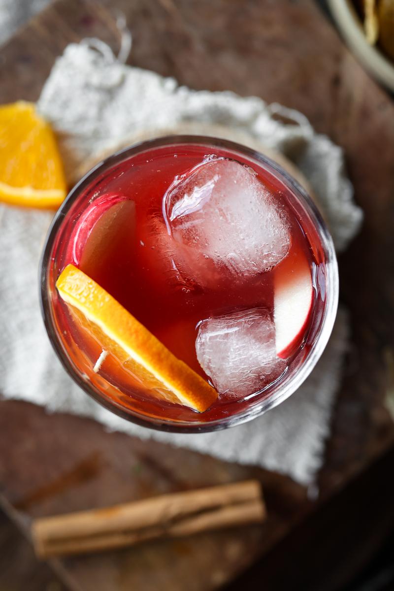 Process image of Easy Red Sangria