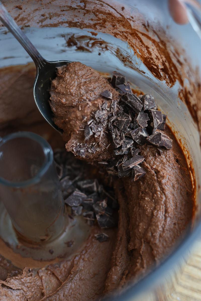 Process image of Chickpea Brownie Batter