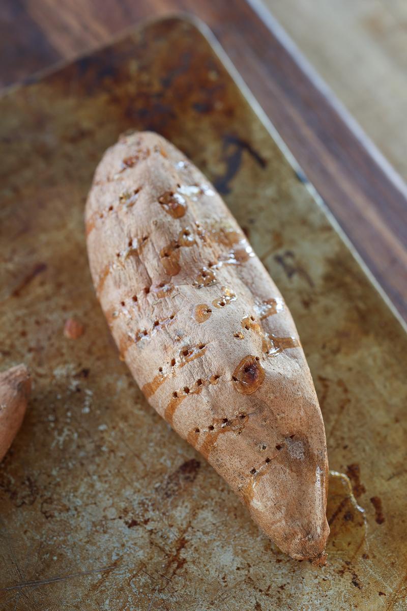 Process image of Berry Breakfast Sweet Potato