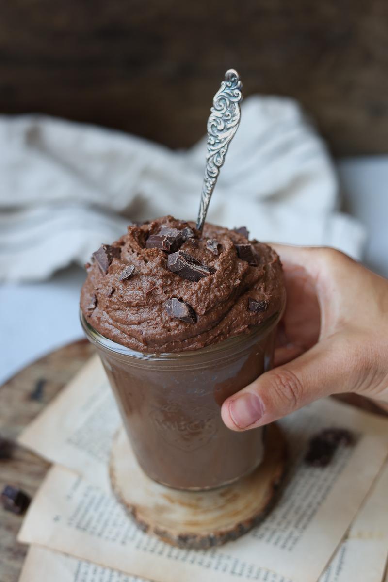 Process image of Chickpea Brownie Batter