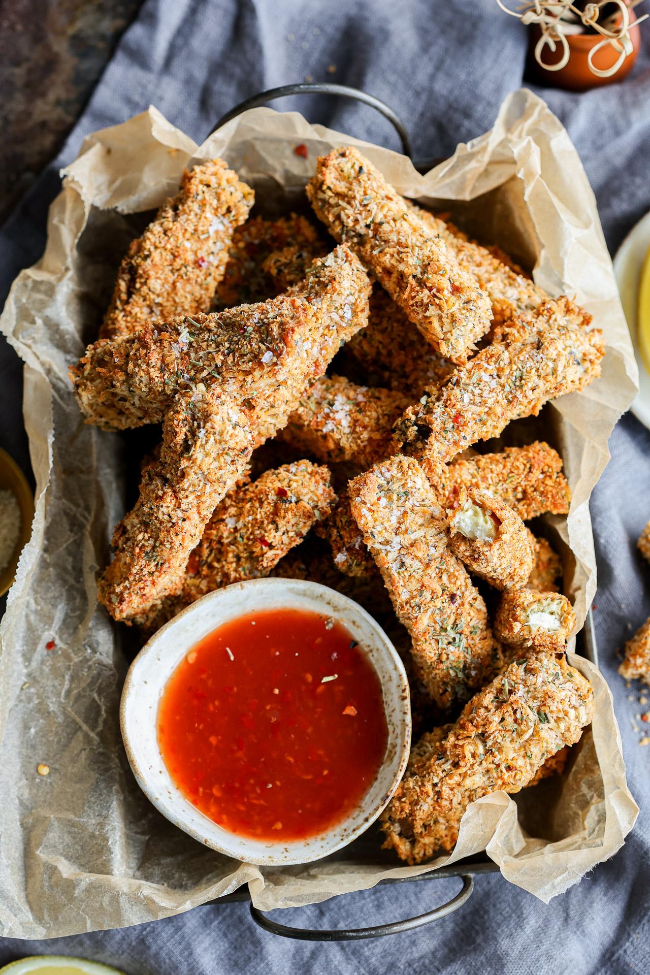Main image of Crispy Air Fryer Eggplant Sticks