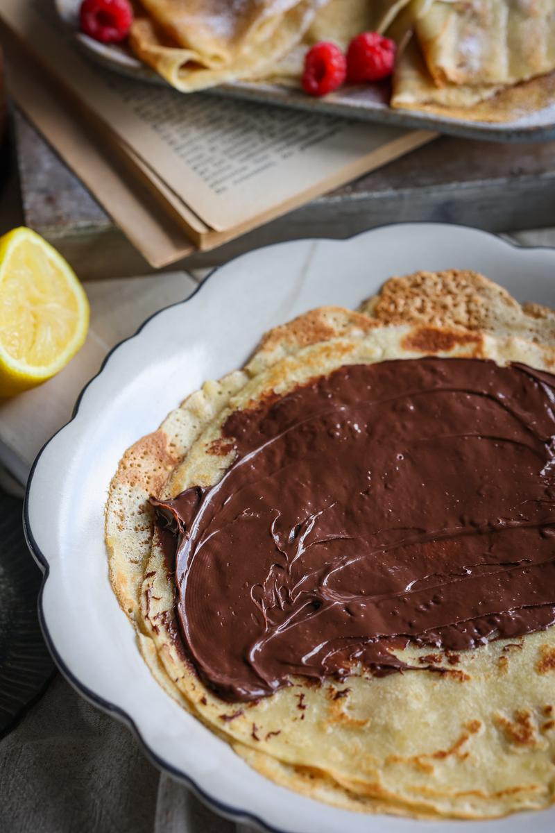 Process image of Vegan Crêpes