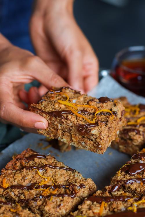 Orange HighEnergy Oat Bars Pick Up Limes