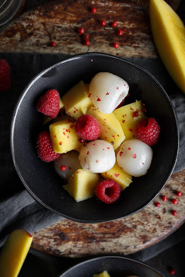 image of Floral Fruit Salad