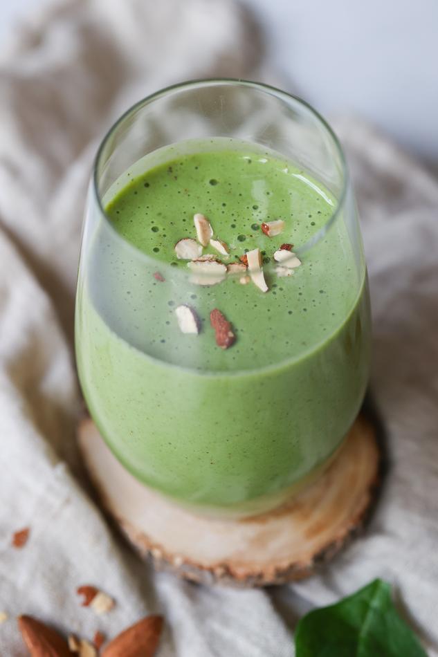image of Almond Butter Green Smoothie