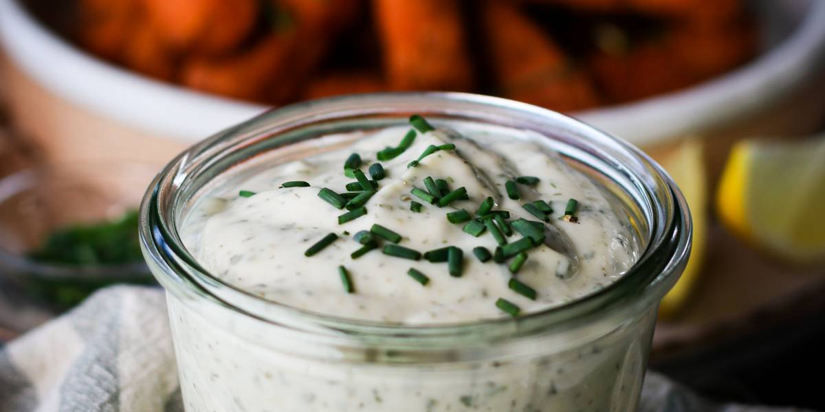 Vegan Ranch Dip | Pick Up Limes