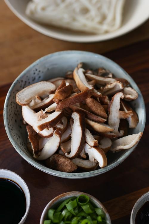 Shoyu Butter Udon Noodles Pick Up Limes