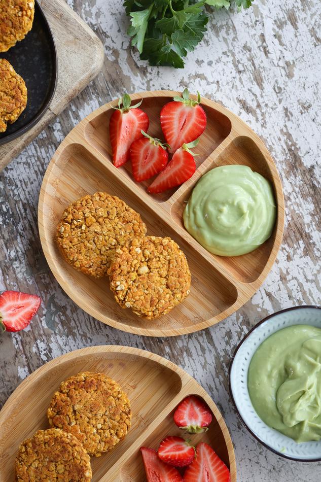 image of 🧸 Sweet Potato Chickpea Patties