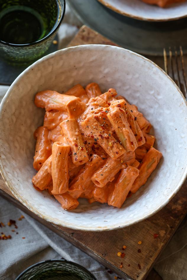 image of Spicy Tomato Cream Pasta