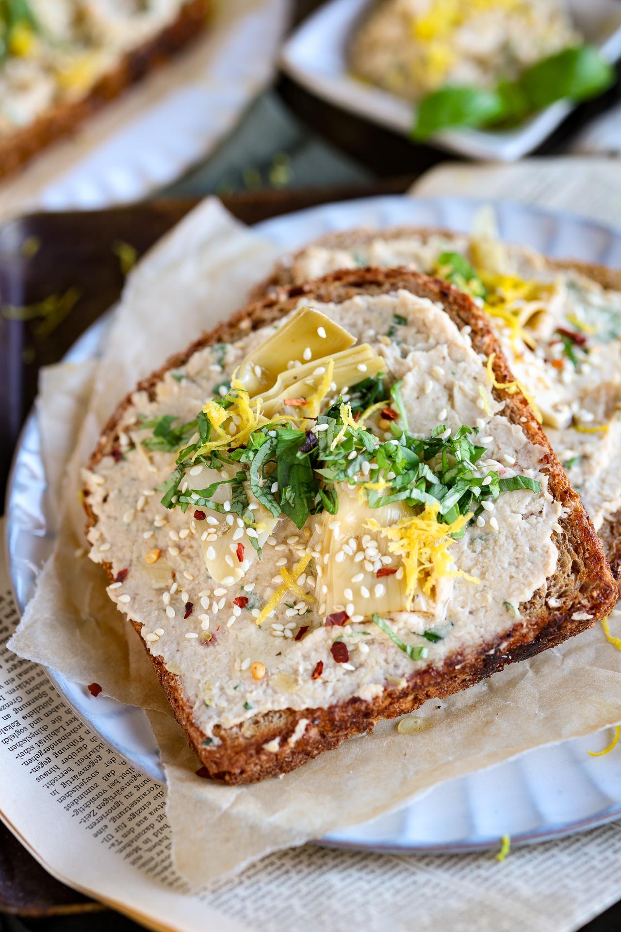 Main image of Artichoke Bean Sandwich