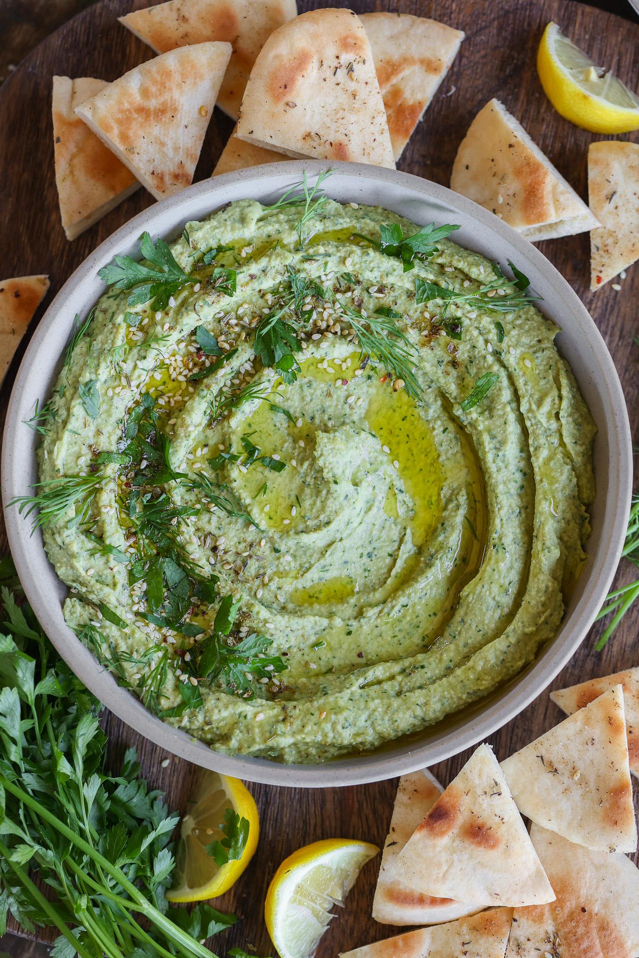 Main image of Herby Hummus