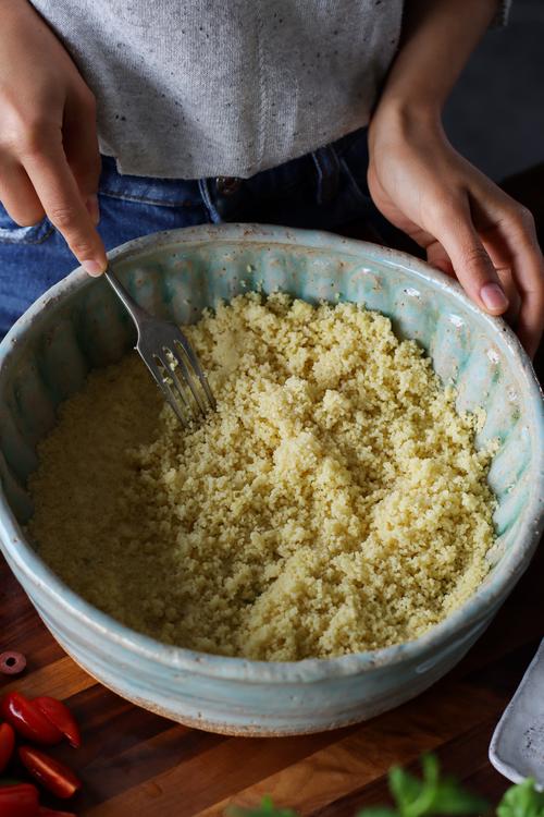 Quick Pesto Couscous Salad Pick Up Limes