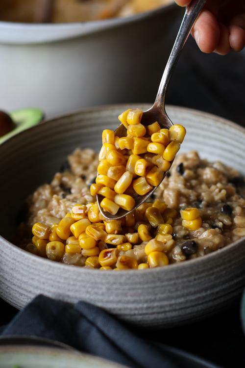 Chipotle Spiced Black Bean Oatmeal Pick Up Limes