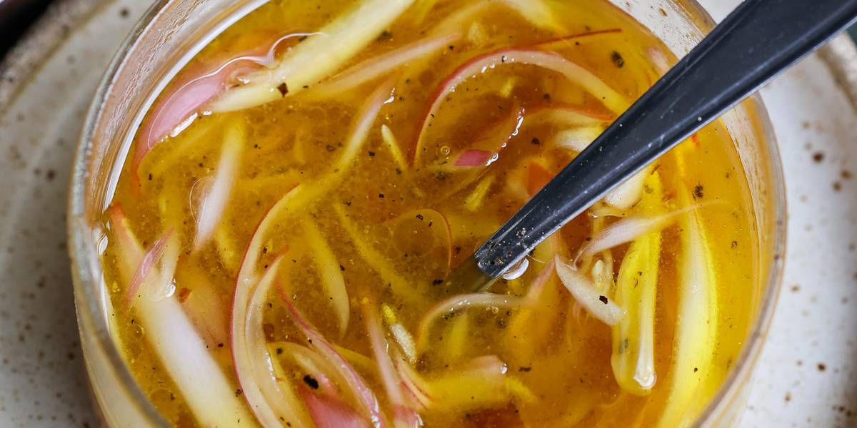 Shallot Dressing (easy!) | Pick Up Limes