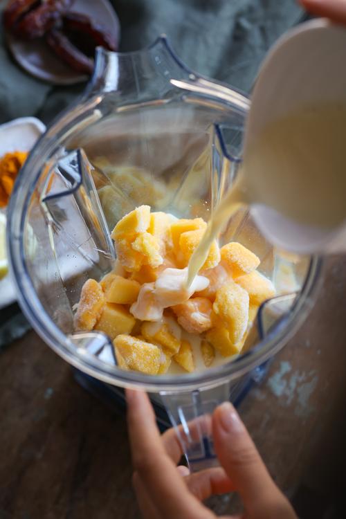 Mango Turmeric Lassi Pick Up Limes