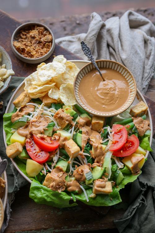image of Gado-Gado - Indonesian Peanut Salad