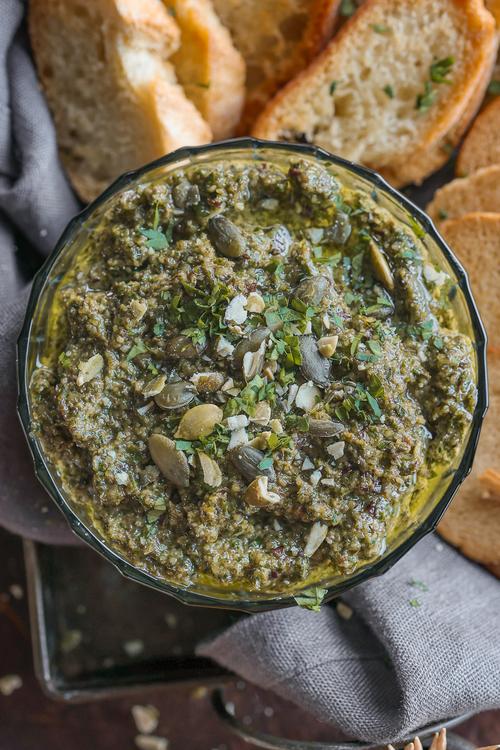 image of Pumpkin Seed Tapenade Pesto