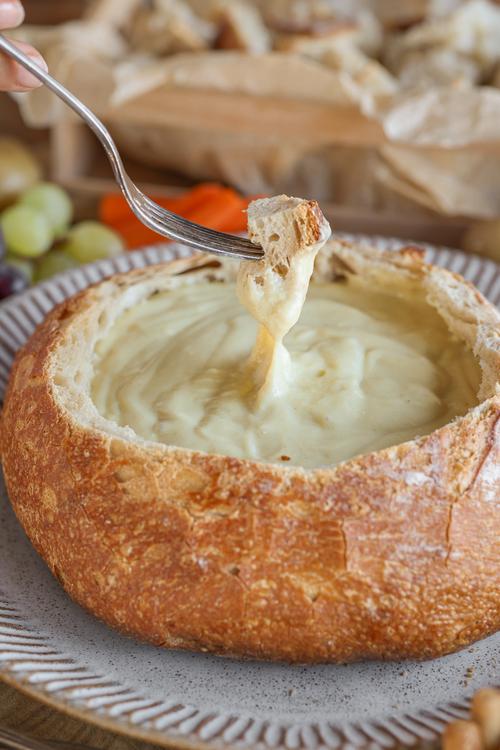image of Bread Bowl Fondue