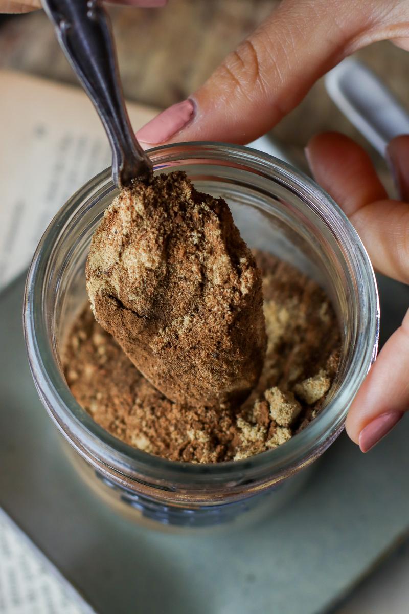 Process image of Pumpkin Spice Mix