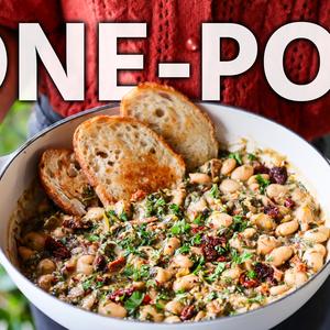 Sun-Dried Tomato & Butter Bean Stew | Pick Up Limes
