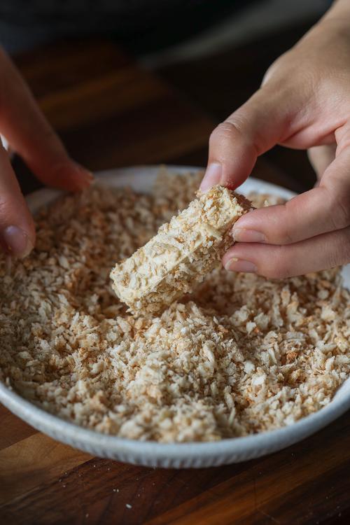 Vegan "Honey" Mustard Tofu Wraps Pick Up Limes