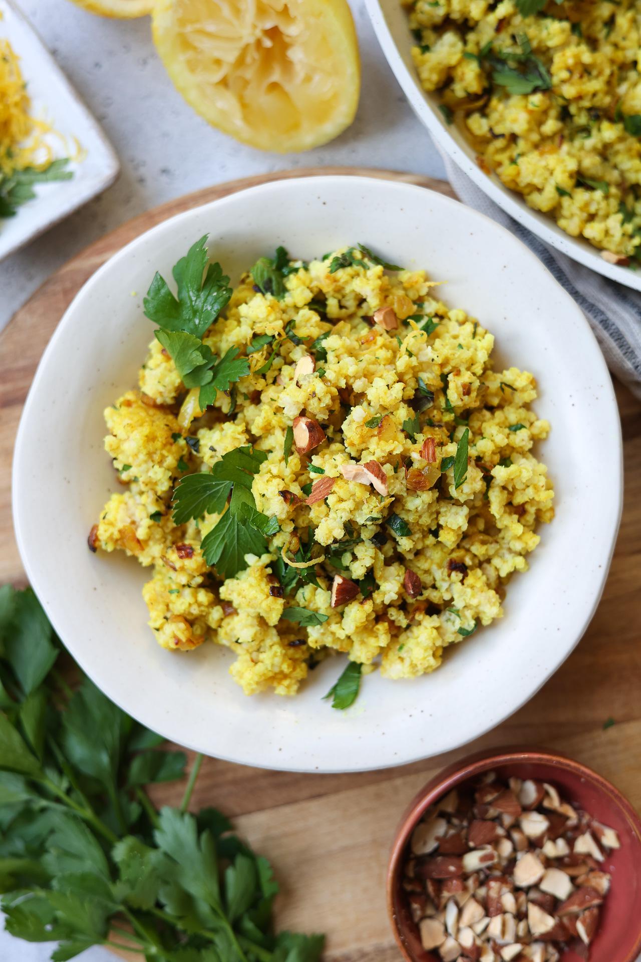Main image of Herby Lemon Millet Pilaf