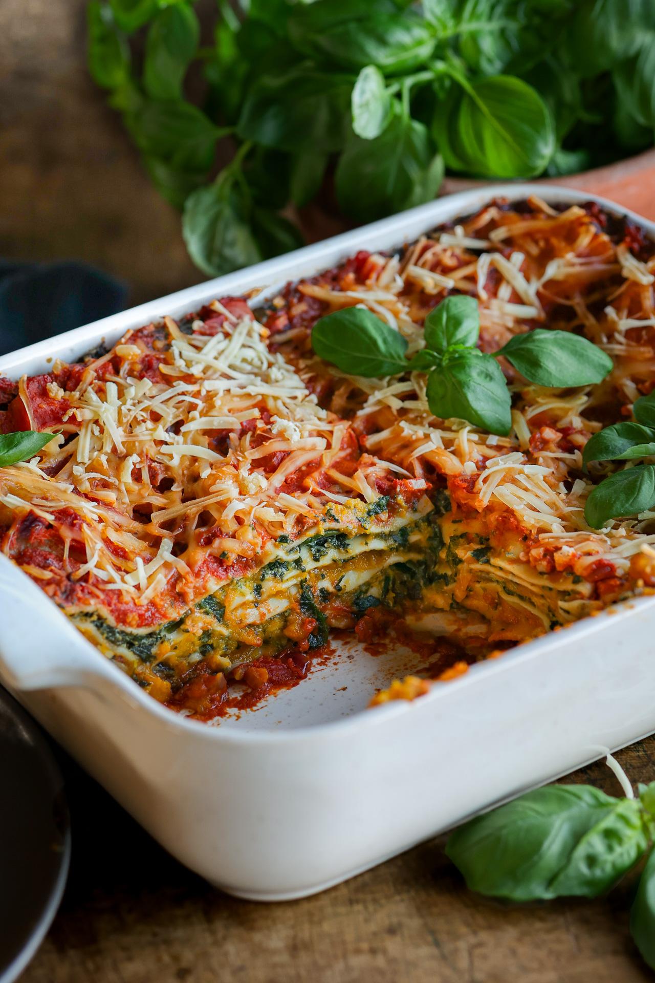 Main image of Butternut Squash & Spinach Lasagna