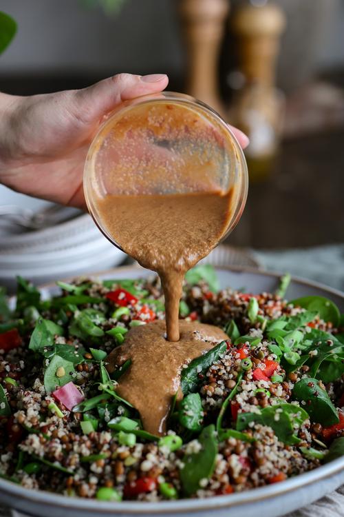 ProteinPacked Lentil & Quinoa Salad Pick Up Limes