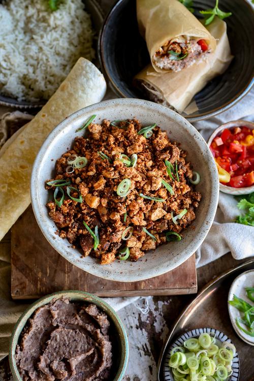 Vegan Tofu Chorizo Pick Up Limes