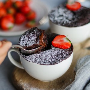 Double Chocolate Mug Cake | Pick Up Limes