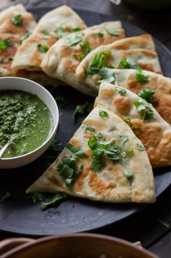 Bolani - Afghan Stuffed Flatbread | Pick Up Limes