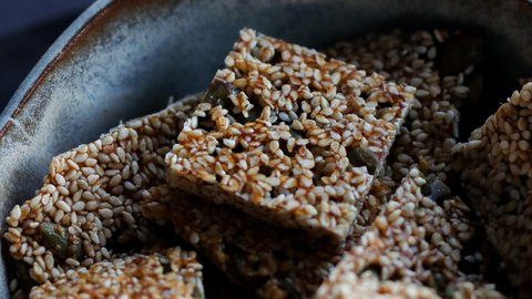 Crunchy Sesame Snaps