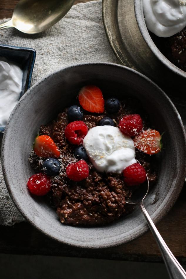 thumbnail image of Chocolate Quinoa Porridge
