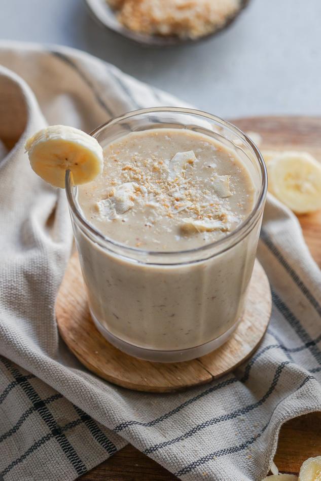 image of Banana & Toasted Coconut Smoothie