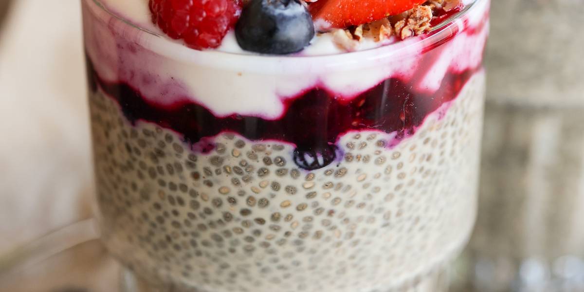 Pick Up Limes Vanilla Berry Chia Seed Pudding