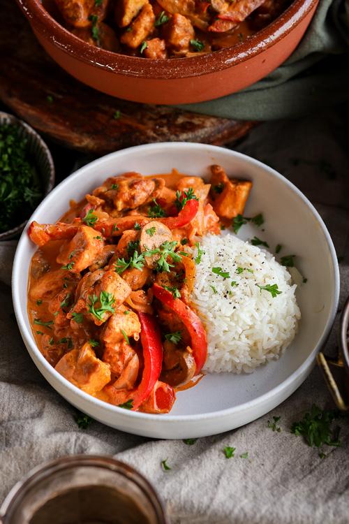 image of Tofu Paprikash