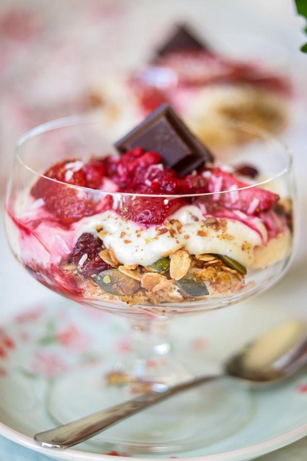 thumbnail image of Mixed Berry & Granola Yogurt Parfait