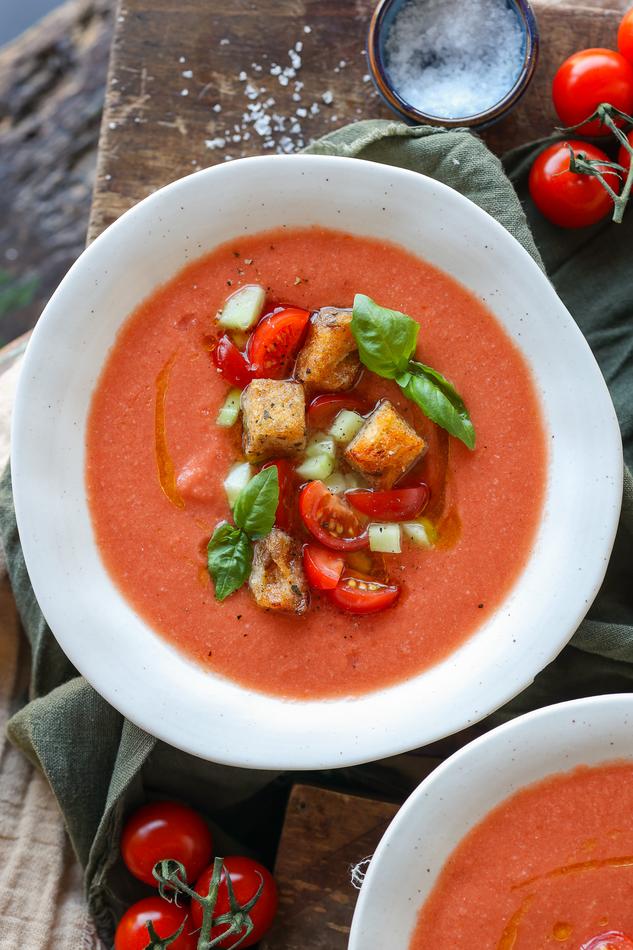 image of Traditional Tomato Gazpacho