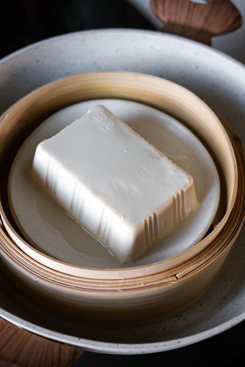 Process image of Peanut-Chili Silken Tofu